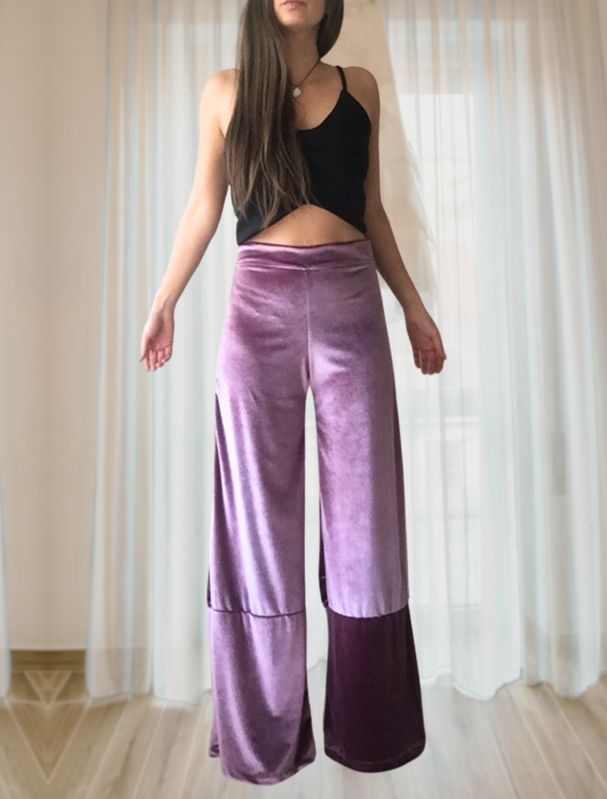 Pantalon discount palazzo morado